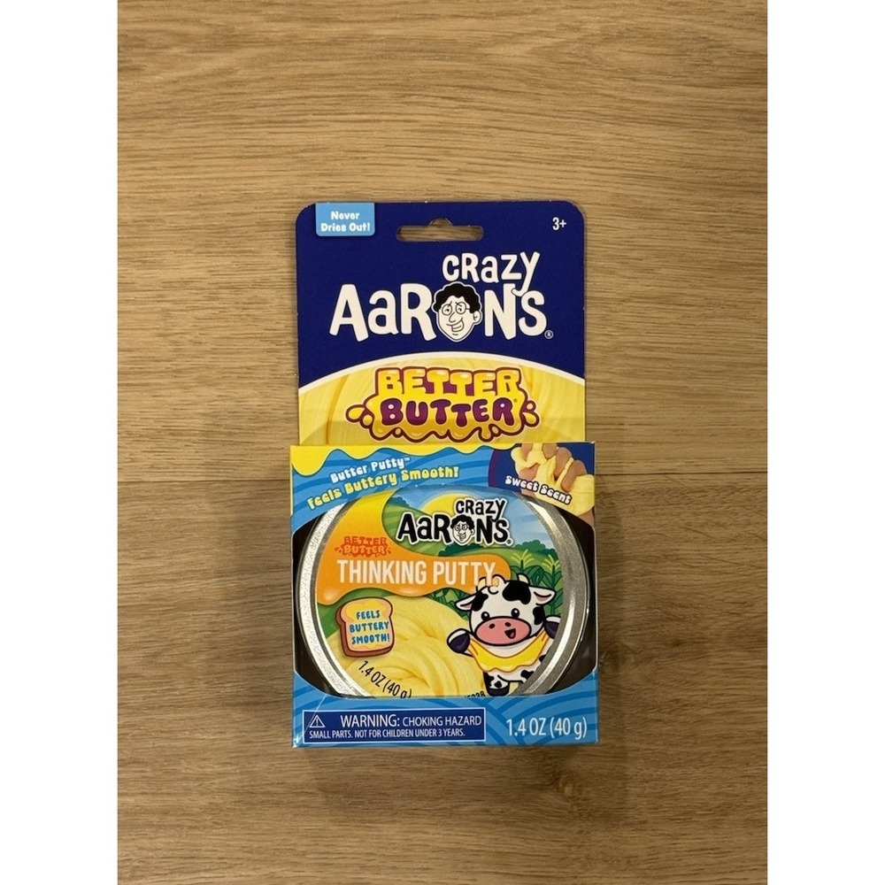Aarons Crazy Better Butter Thinking Putty. New Sealed Fast Free Shipping!